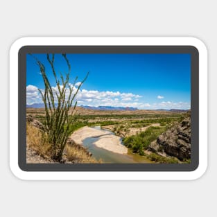 Rio Grande at Big Bend Sticker